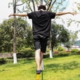 thumbnail image 2 of Toystoory Slackline, cuerda de equilibrio de ensanchamiento duradero, línea holgada portátil con guantes antideslizantes, accesorio deportivo Ropa Deportiva, Zapatos, 2 of 5