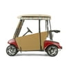 Club Car DS Golf Cart PRO-TOURING Sunbrella Track Enclosure - Wheat