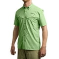 thumbnail image 3 of Whitewater Lightweight Moisture Wicking Short Sleeve Fishing Shirt with UPF 50 (Reef, Medium), 3 of 6