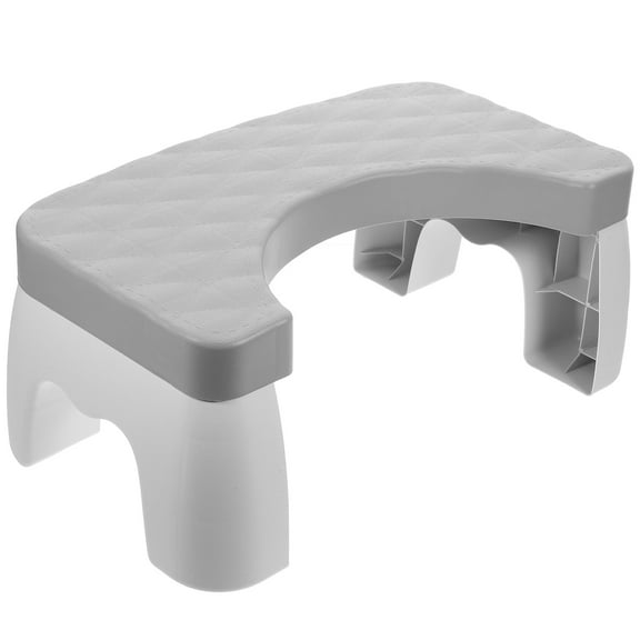 WORGEOUS Foldable Footstool Bathroom Kitchen Foot Stool Bedroom Stool for Home Dorm