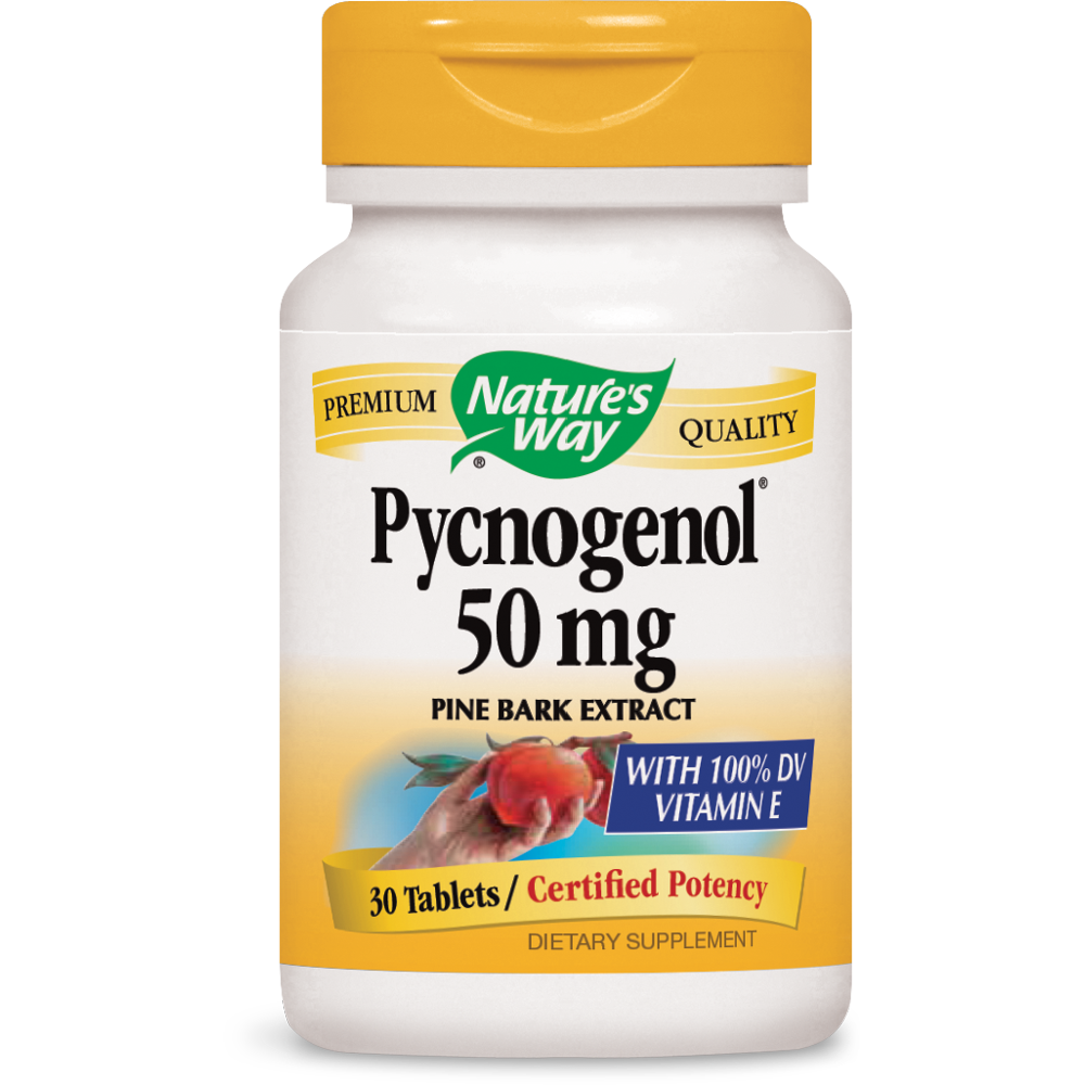 Nature's Way Pycnogenol Mineral Supplement, 30 Tablets