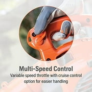 Husqvarna 125B Gas Leaf Blower Handheld - 28cc 2-Cycle, 470 CFM, 170 MPH, Orange