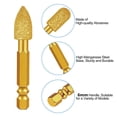 thumbnail image 4 of JIAHAOO Durable Diamond Grinding Bits 7Pcs 6mm Hex Shank For Glass Ceramic Stone Marble Carving Engraving Tool, 4 of 7