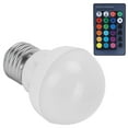 thumbnail image 1 of Bombilla RGB, 50000H Vida útil Bola Bombilla Control Remoto Para El Hogar Para 85-265V, 1 of 8