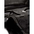 thumbnail image 5 of INSPIRE CHIC Women's Lace Up Back Steel Boned Waist Underbust Tight Shaper Corset Black L, 5 of 5