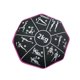 thumbnail image 2 of Bolsa de arena con mancuernas suaves, equipo compacto, redonda, herramienta para principiantes, bolsa de arena para entrenamiento Rosa roja, 2 of 8