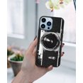 thumbnail image 5 of FINCIBO Soft Rubber Protector Cover Case for Apple iPhone 13 Pro Max 6.7" 2021 (NOT FIT Apple iPhone 13 mini 5.4" 2021/iPhone 13 Pro 6.1" 2021/iPhone 13 6.1" 2021), Retro Vintage Camera Zoom, 5 of 5