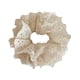 thumbnail image 3 of Coletero de encaje, accesorio para el cabello que no daña el cabello, para mujeres y niñas con cabello grueso y elegante. Beige, 3 of 9