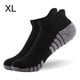 thumbnail image 5 of Minnieouse Calcetines para correr de toalla engrosada mejorada para absorción de sudor y comodidad transpirable algodón antideslizante activo Medias Negro XL (43-47), 5 of 6