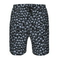 thumbnail image 4 of Kdxio Gothic Skull Pattern Mens Casual Shorts - Drawstring Summer Beach Sports Shorts for Men, 4 of 9