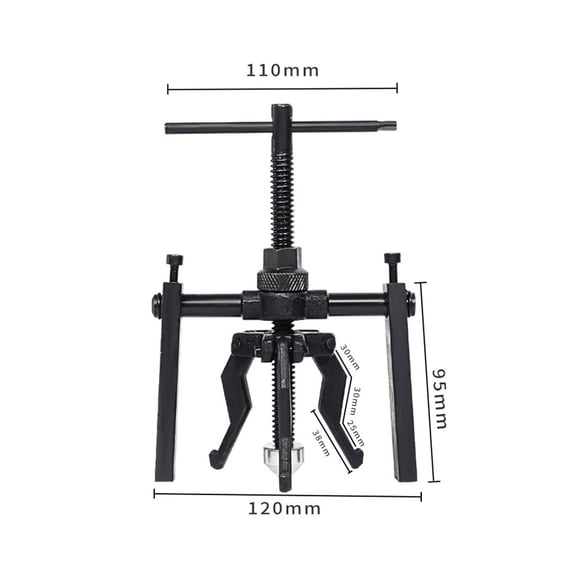Efficient Three claw Bearing Puller Tool Kit for Car Inner Bearing Extraction