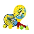 thumbnail image 4 of Tennis Backets Racetas de tenis cómodos mangos profesionales sin deslizamiento con bolas para juegos Partidos de playa en el patio trasero, 4 of 8
