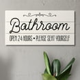 thumbnail image 5 of CounterArt "Please Seat Yourself" Decorative Slatted Pallet Wood Sign 12" by 6", 5 of 7
