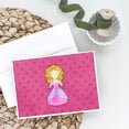 thumbnail image 2 of Princess Watercolor Greeting Cards and Envelopes Pack of 8, 2 of 2