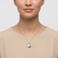 thumbnail image 3 of SilverCloseOut 925 Silver Elephant Charm Necklace with Prosperity & Luck Symbols, 3 of 7