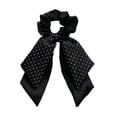 thumbnail image 4 of Coletero con lazo anudado para pelo, elegante tocado, bufanda elástica para mujeres y niñas, accesorios para fiestas, regalos, citas, formal, 4 of 8