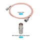 thumbnail image 3 of Cables Coaxiales Rg316 Bnc Macho A Uhf Macho Con Adaptador Cable Coaxial Rf de Baja Pérdida 10pies Naranja 1 Ud, 3 of 7