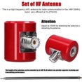 thumbnail image 3 of ABPETE HF Antenna Stainless Steel, 1/4 Wavelength for USDX QRP Radio for Amateur and Professional Radio Users, 14MHz to 30MHz Spectrum Antenna(Base only), 3 of 12
