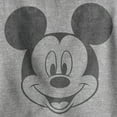 thumbnail image 2 of Boy's Mickey & Friends Smiling Mickey Mouse Distressed Pull Over Hoodie Athletic Heather Small, 2 of 4