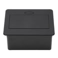 thumbnail image 1 of Enchufe De Escritorio, Caja De Conexión Conveniente Toma De Escritorio Caja Inferior De PC De 250 V Panel De Alta Resistencia Estándar De La UE Resistente Al Agua Para La Escuela, 1 of 7