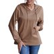 thumbnail image 1 of Sudadera con capucha suelta con bolsillo Sudadera de gran tamaño Tops casuales MABOTO Beige/Pequeña, 1 of 7