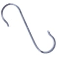 thumbnail image 2 of 2X Stainless Steel S Shape Hooks Powerful Kitchen Hanger Clasp Rack Clothes Holder, 19X19mm, 2 of 7
