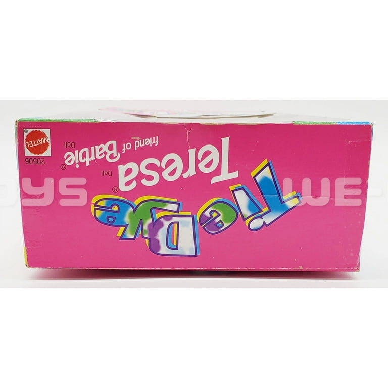 Barbie Tie Dye Teresa Doll Mattel 1998 No. 20506 NRFB - Walmart.com