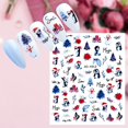 thumbnail image 6 of JYYYBF Christmas Nail Stickers, Self-adhesive Santa Claus Snowflake Elk Pattern Winter Nail Design for Christmas Nail Decoration, 6 of 8