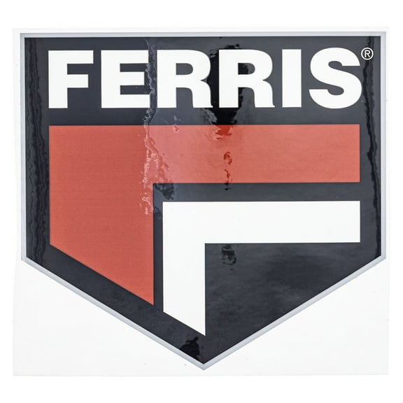 Ferris 5104755FS Genuine OEM Large Brand Logo FW25 Walk-Behind & IS600Z IS700Z Zero-Turn
