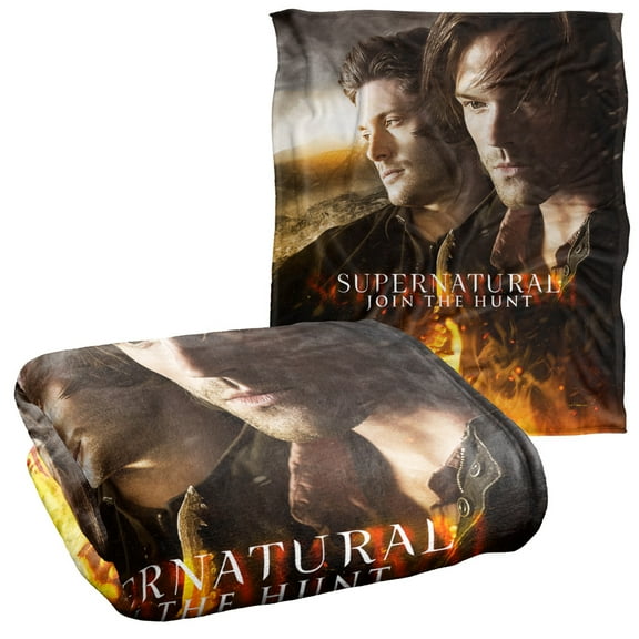 Supernatural Up Close and Personal Officially Licensed Silky Touch Super Soft Throw Blanket 50' x 60'