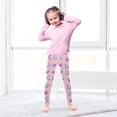 thumbnail image 5 of joogoo Girls' Leggings Beautiful Glitter Hearts Yoga Pants 4T, 5 of 8