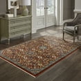thumbnail image 2 of Oriental Weavers Aberdeen Area Rug - 006R1 - 9'10" x 12'10" - in Red/ Multi - Vintage Inspired, Stain Resistant, Family and Pet Friendly , Family, Dining, Living Room Rug, 2 of 10