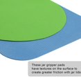thumbnail image 4 of Abridor de tarros LUTER de goma multifunción de silicona, 4 unidades, azul claro y verde, 4 of 7