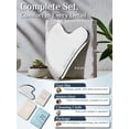 thumbnail image 2 of Herramientas faciales Gua Sha Rena Chris de acero inoxidable Guasha, 2 of 7