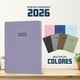 thumbnail image 5 of Agenda Diaria Koovi 2026 con 160 Hojas A5, Pasta Dura, Secciones de Notas, Directorio y Vista Anual - Compacta y Elegante, Ideal para la Organización y Planificación Diaria (Lila), 5 of 6