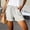 Beige, variant on Polka Dot Shorts Women Elastic Waist Shorts Elastic High Waisted Casual Going Out Shorts Pink,L