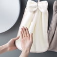 thumbnail image 4 of Absorbent Soft Hand Towels with Hanging Loops for Kitchen Bathroom, 4 of 5