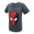 thumbnail image 3 of Playera Spiderman para Niño, Diseño Cara Lentejuela Reversible Rojo con Gris Oxford Talla 12, 3 of 4