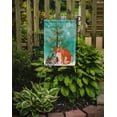 thumbnail image 2 of Caroline's Treasures BB9329GF English Lop Rabbit Christmas Flag Garden Size , Small, multicolor, 2 of 2