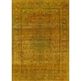 thumbnail image 1 of Ahgly Company Indoor Rectangle Mid-Century Modern Mahogany Brown Area Rugs, 5' x 8', 1 of 6