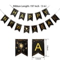 thumbnail image 2 of Banner de Año Nuevo MiniRed 2024 Happy New Year, papel negro, 2 of 5