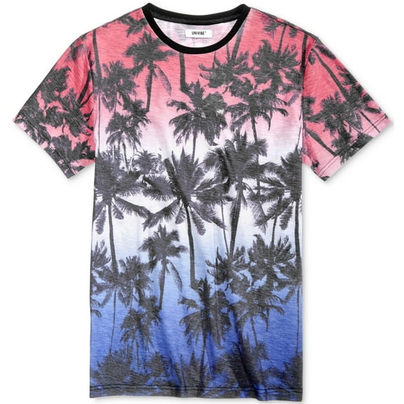 Univibe Mens Parnell Graphic T-Shirt, Multicoloured, Small