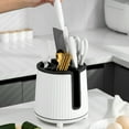 thumbnail image 7 of Rotating knife holder multi-functional storage box for household kitchen knife rack, 7 of 7