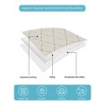 thumbnail image 4 of Full Size Quilt Bedding Set, Beige Plaid Reversible Summer Quilt 3 Pieces, Classic Minimalist Abstract Geometric Grid Lightweight Bedspreads Coverlets with 2 Pillow Shams for All Seasons, 4 of 5