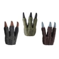 thumbnail image 3 of Guantes de patas artificiales perfecl accesorios de disfraces de Halloween color marrón, 3 of 8