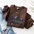 thumbnail image 4 of RosaWear Witchy Sweatshirt, Witch Black Cat Potion Halloween Crewneck, 4 of 7