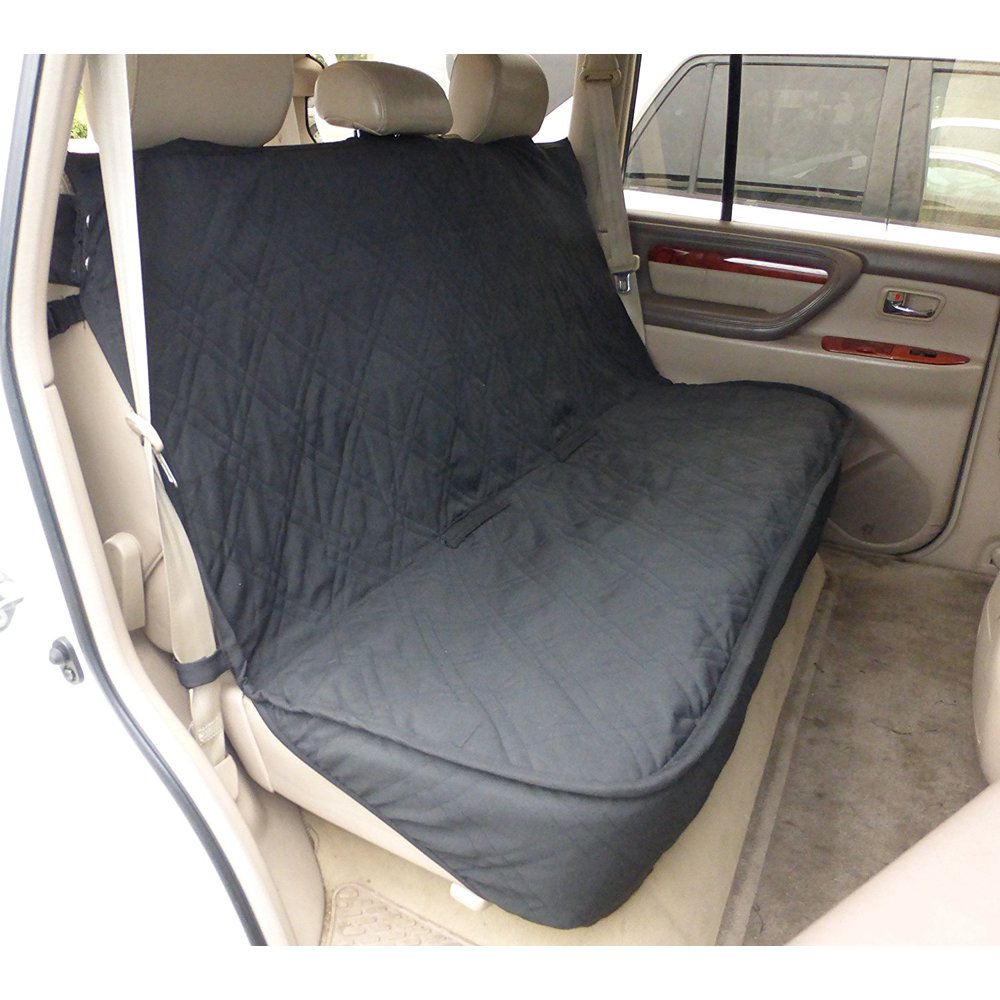 Formosa Covers Deluxe Quilted and Padded Back Seat Bench cover with Non