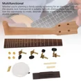 thumbnail image 2 of DIY Concert Ukulele Neck Fretboard Replacement Kit For Crafting New, 2 of 5