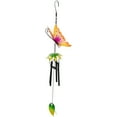 thumbnail image 4 of Northlight 19" Orange Metal Butterfly Outdoor Garden Windchime, 4 of 5