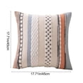 thumbnail image 3 of Hmgxay Pillowcases, Stylish Striped Velvet Cushion Covers, Decorative Soft Fabric Cases for Sofa or Couch, Chic Home Décor Pillow Covers, 3 of 6